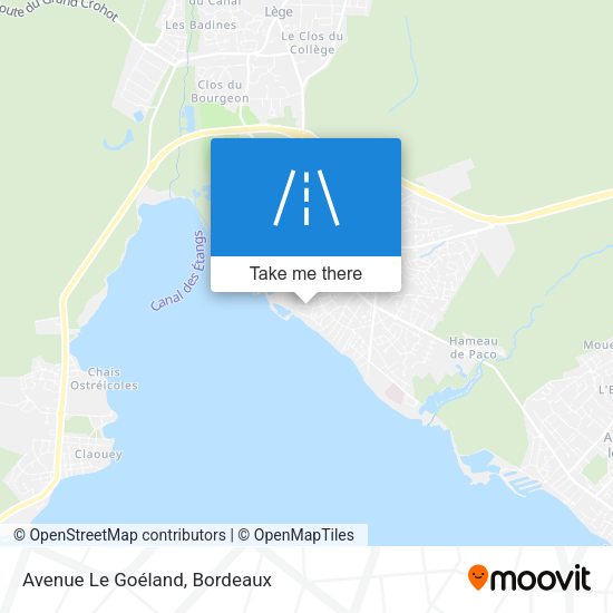 Avenue Le Goéland map