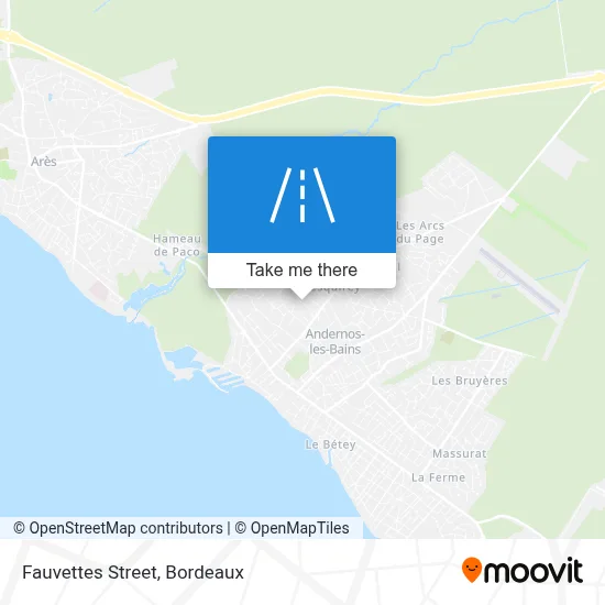 Rue Des Fauvettes map