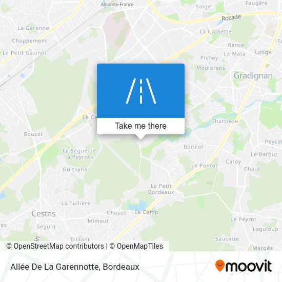 Allée De La Garennotte map