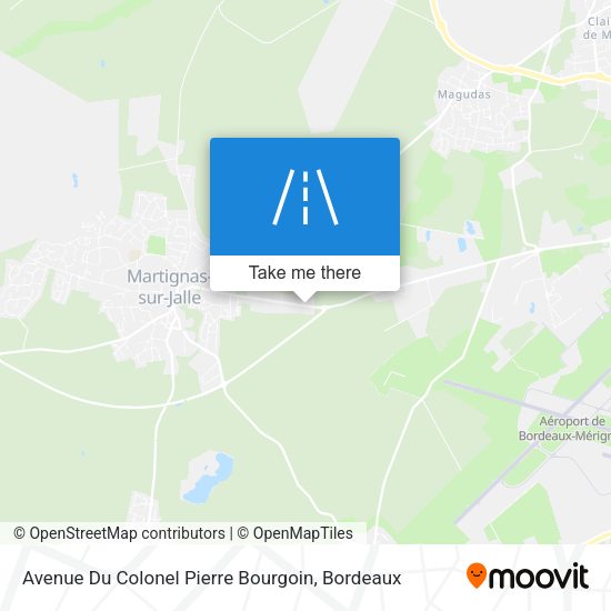 Avenue Du Colonel Pierre Bourgoin map