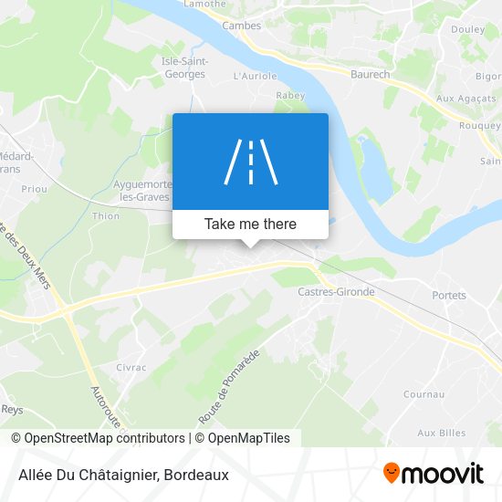 Allée Du Châtaignier map