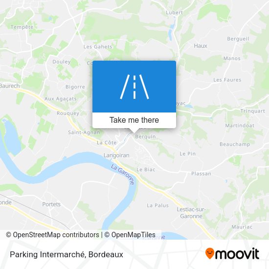 Parking Intermarché map