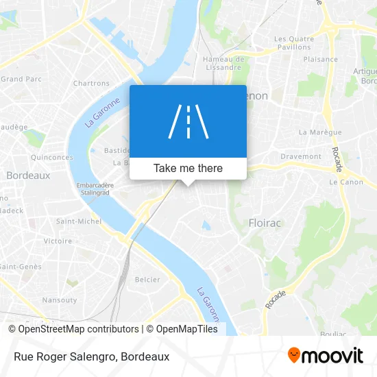 Rue Roger Salengro map