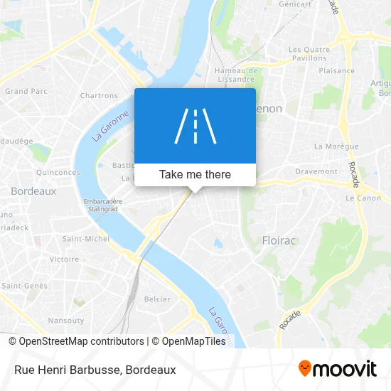 Rue Henri Barbusse map