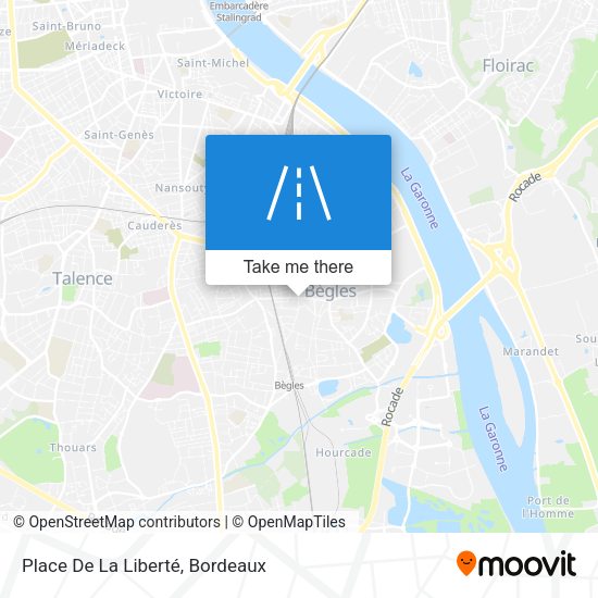 Place De La Liberté map