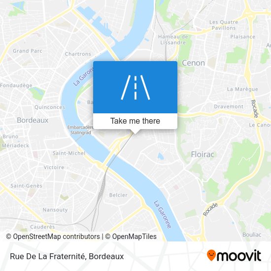 Rue De La Fraternité map