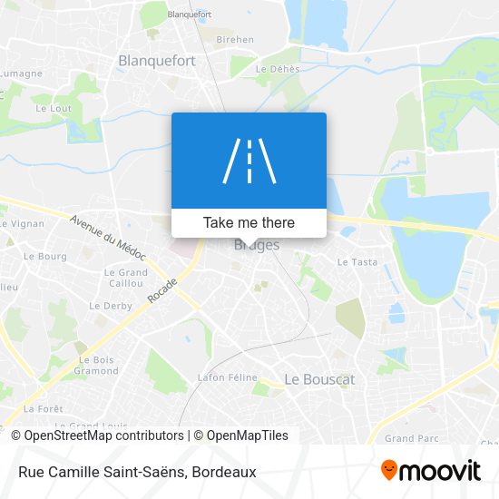 Rue Camille Saint-Saëns map