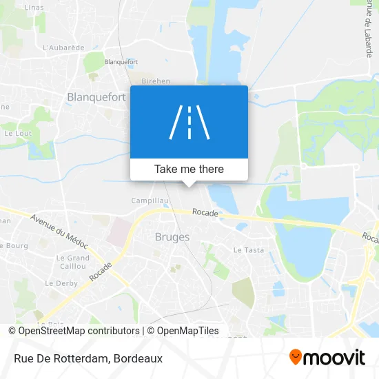 Rue De Rotterdam map