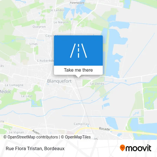 Rue Flora Tristan map