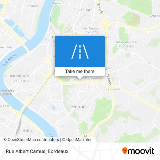 Rue Albert Camus map