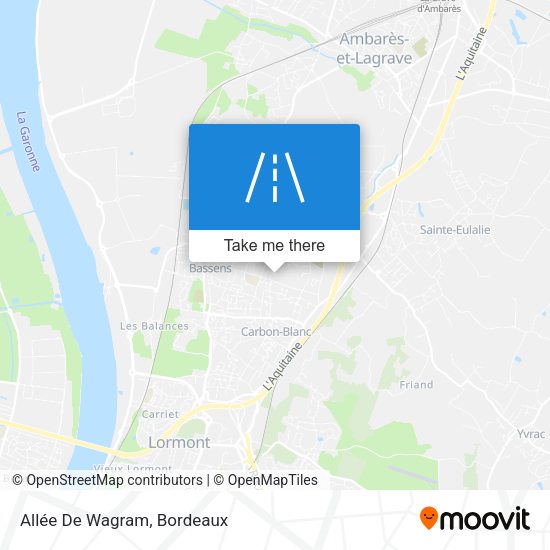 Allée De Wagram map