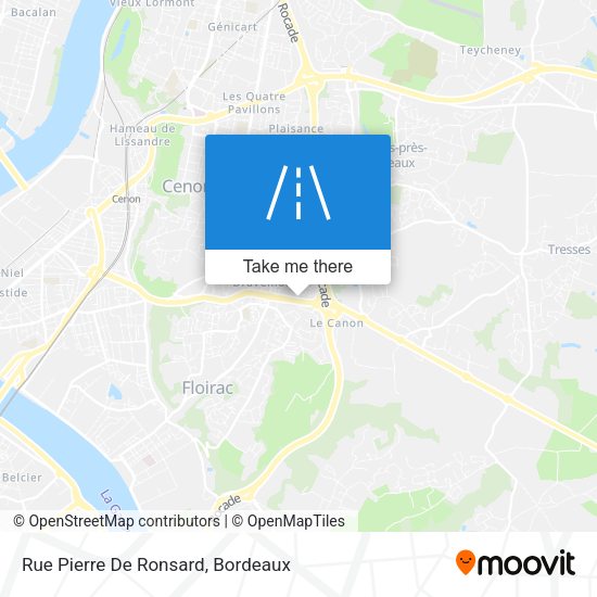 Rue Pierre De Ronsard map