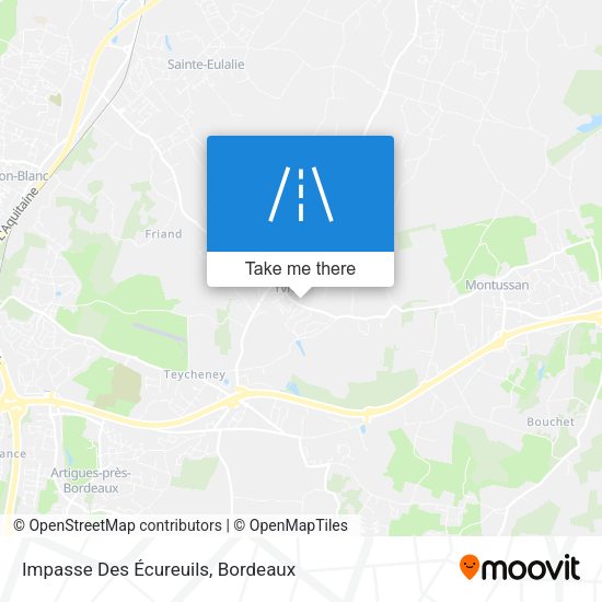 Impasse Des Écureuils map