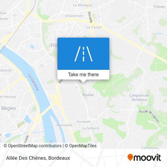 Allée Des Chênes map