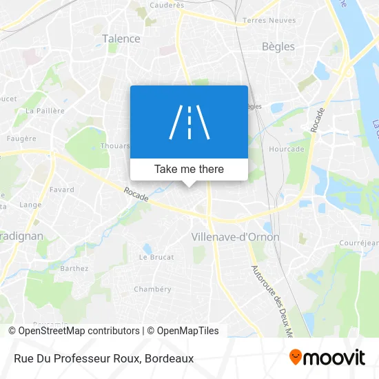 Rue Du Professeur Roux map