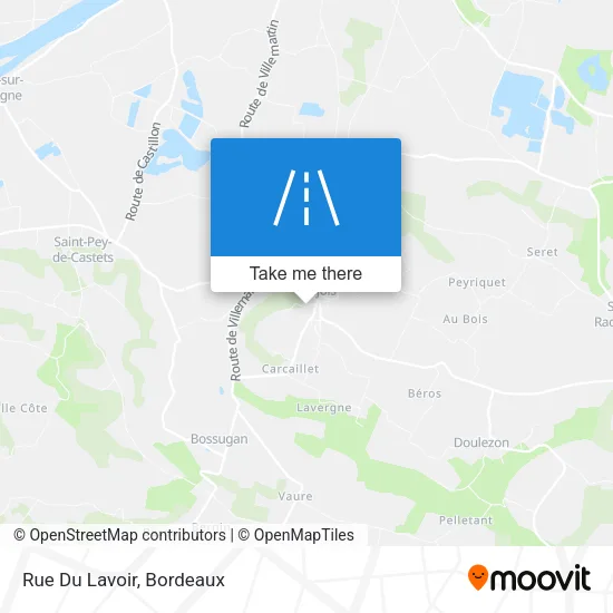 Rue Du Lavoir map