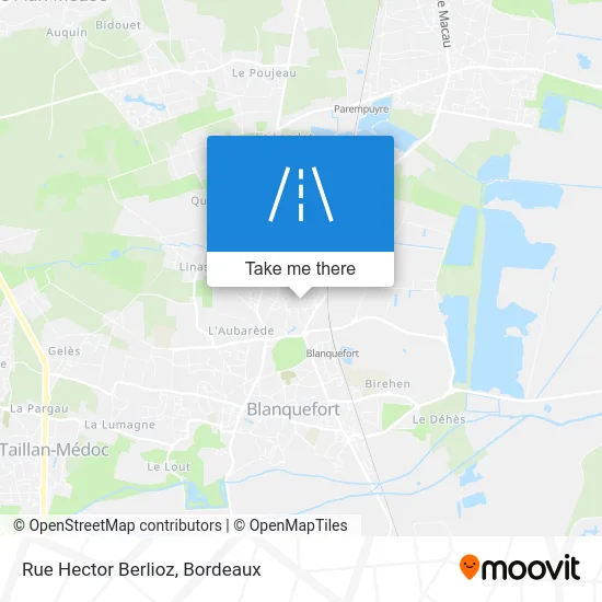 Rue Hector Berlioz map