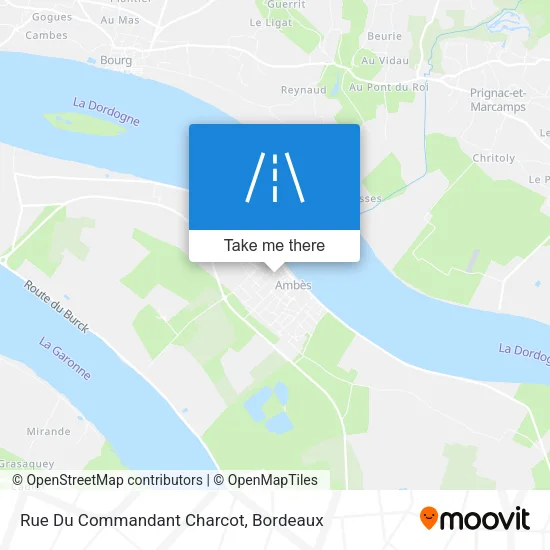 Rue Du Commandant Charcot map
