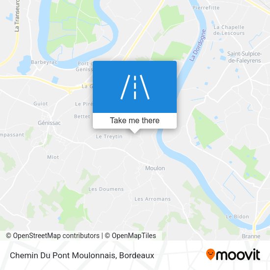 Chemin Du Pont Moulonnais map