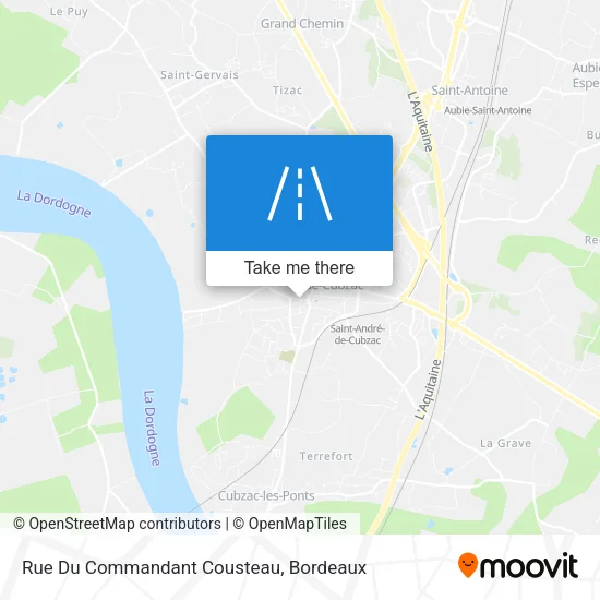 Rue Du Commandant Cousteau map
