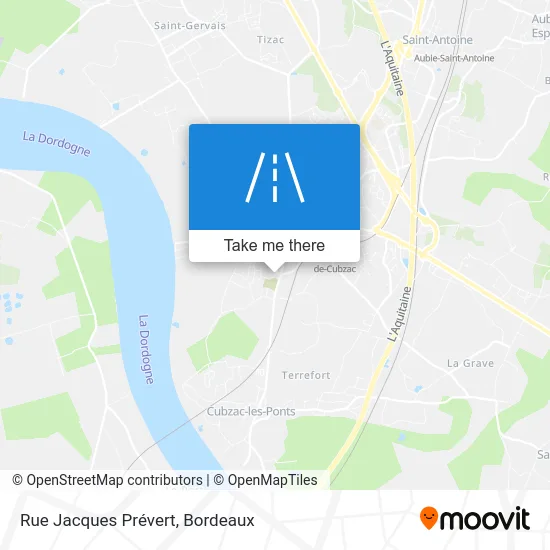 Rue Jacques Prévert map