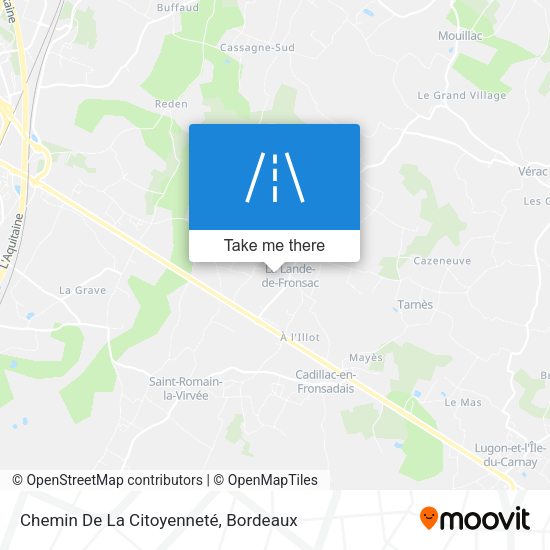 Chemin De La Citoyenneté map