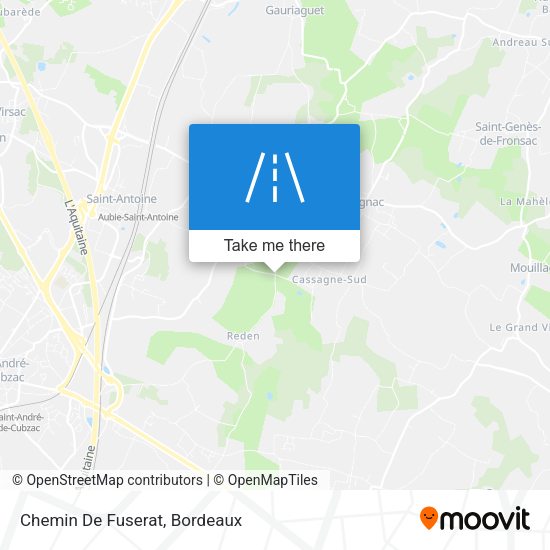 Chemin De Fuserat map
