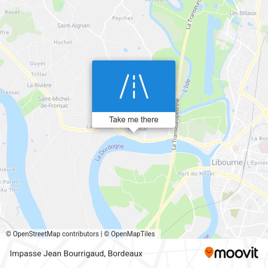 Impasse Jean Bourrigaud map