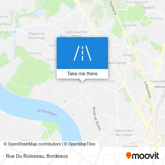 Rue Du Ruisseau map