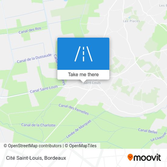 Cité Saint-Louis map