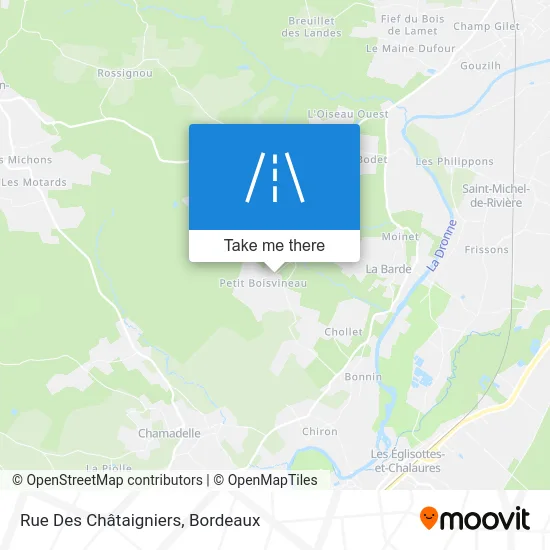 Rue Des Châtaigniers map