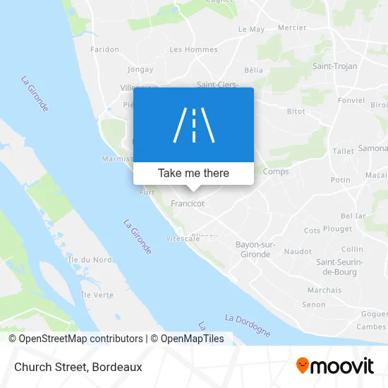 Rue De L'Église map