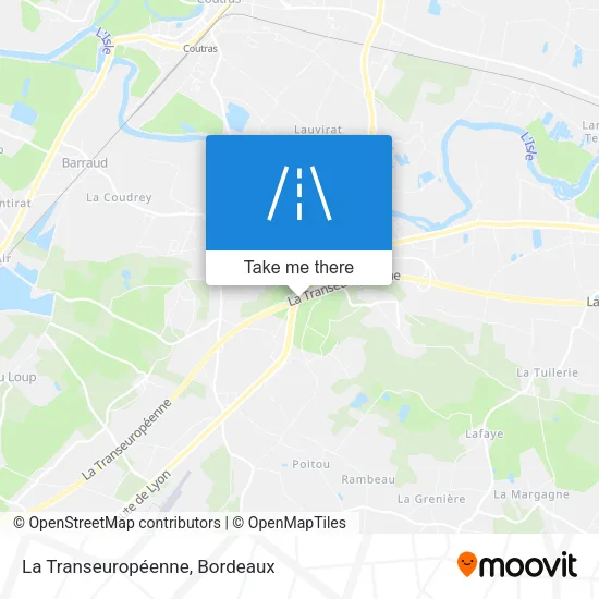 La Transeuropéenne map