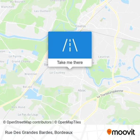 Rue Des Grandes Bardes map