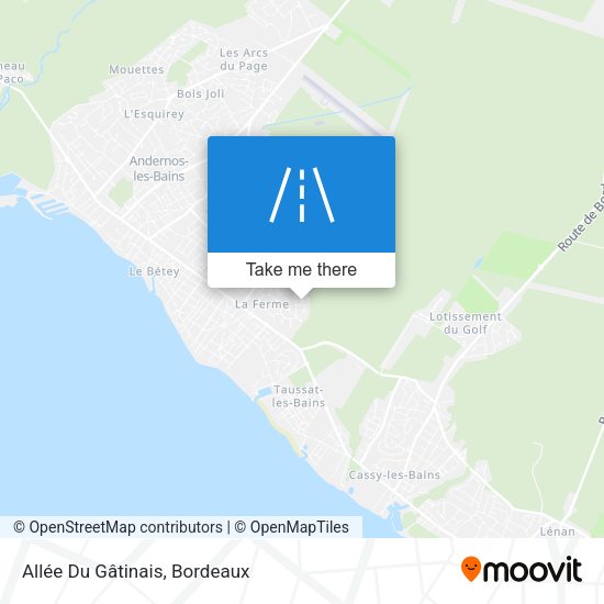 Allée Du Gâtinais map