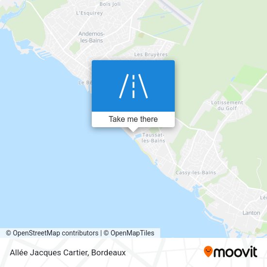 Allée Jacques Cartier map