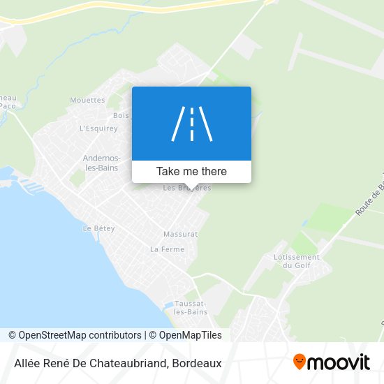 Allée René De Chateaubriand map