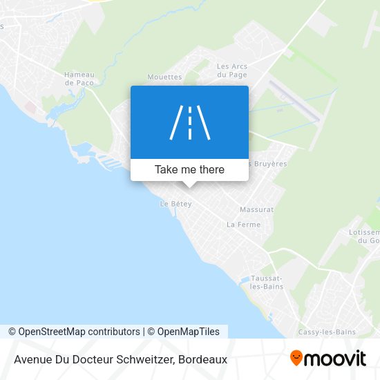Avenue Du Docteur Schweitzer map