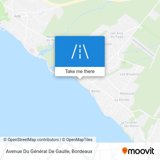 Avenue Du Général De Gaulle map