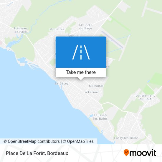 Place De La Forêt map