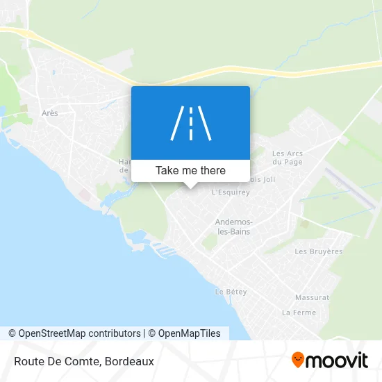 Route De Comte map