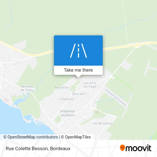 Rue Colette Besson map