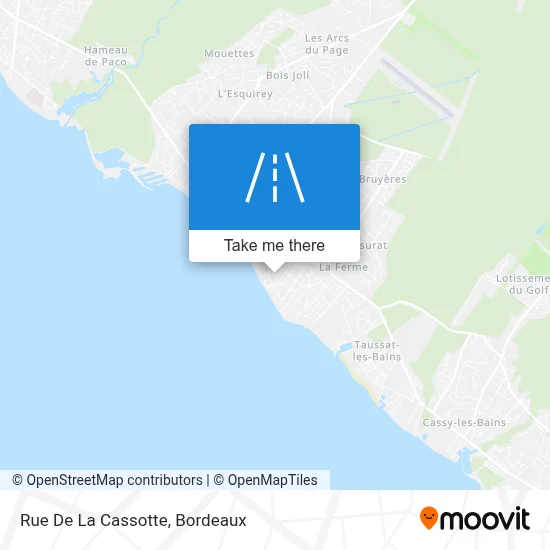 Rue De La Cassotte map