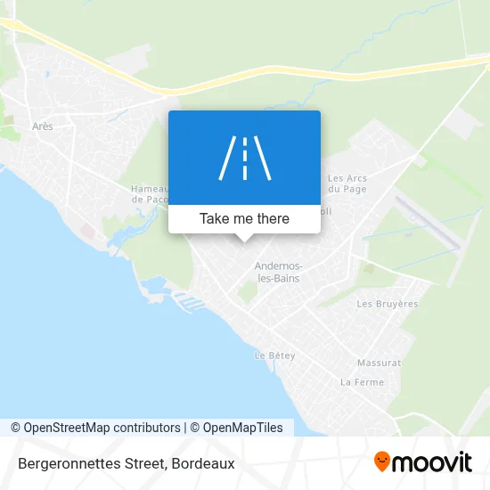 Rue Des Bergeronnettes map