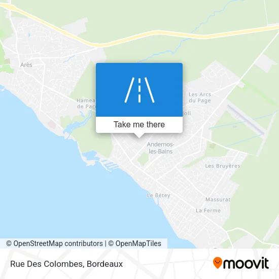 Rue Des Colombes map