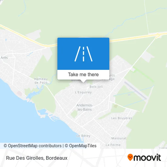 Rue Des Girolles map