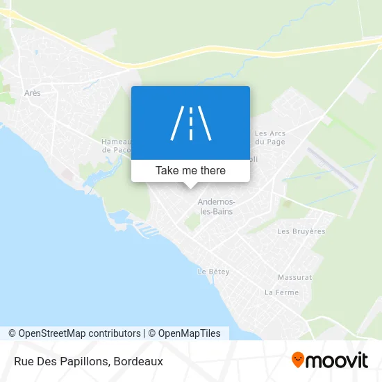 Rue Des Papillons map