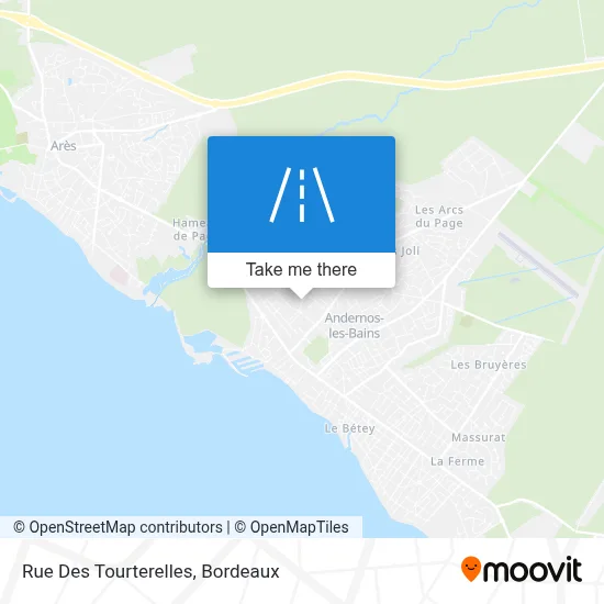 Rue Des Tourterelles map