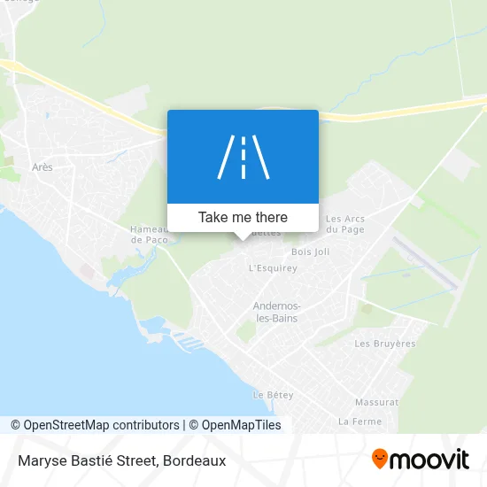 Rue Maryse Bastié map