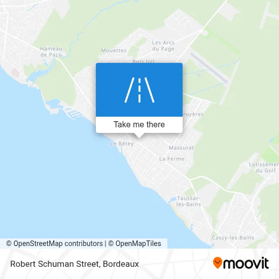 Rue Robert Schuman map